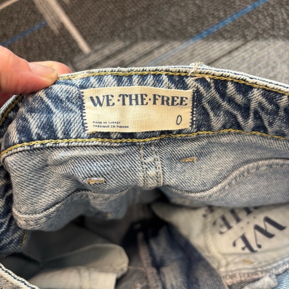 We The Free People Come As You Are Denim Maxi Skirt size 0 - Picture 8 of 10